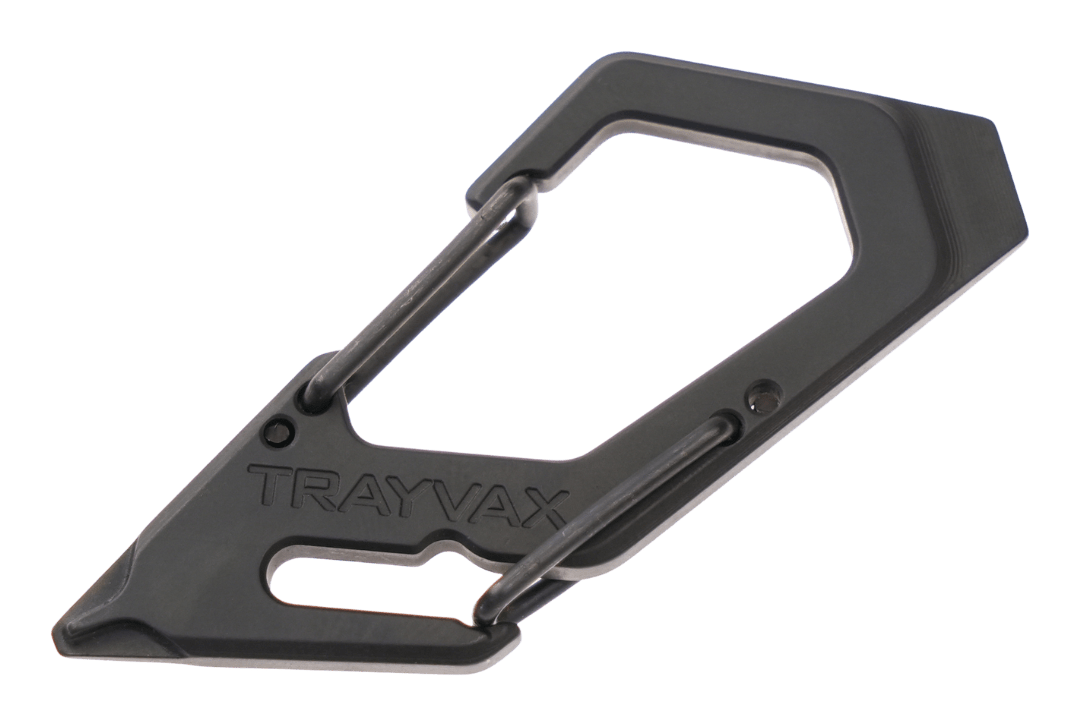 Trayvax Enterprises Accessories Talon Carabiner Multi-Tool Black 420 SS