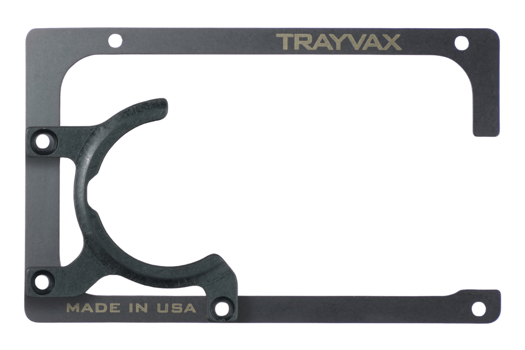 Trayvax Enterprises Tracker Black / Contour Lite Plate (Without Bottle Opener) + Contour Tracer Contour Tracer