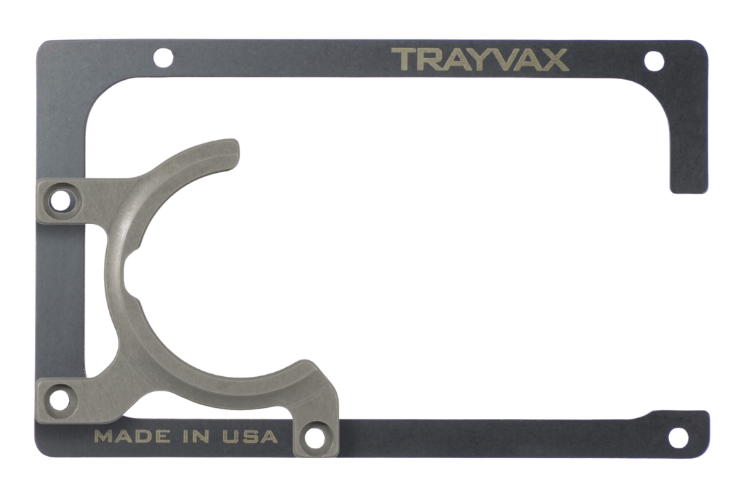 Trayvax Enterprises Tracker Gray / Contour Lite Plate (Without Bottle Opener) + Contour Tracer Contour Tracer