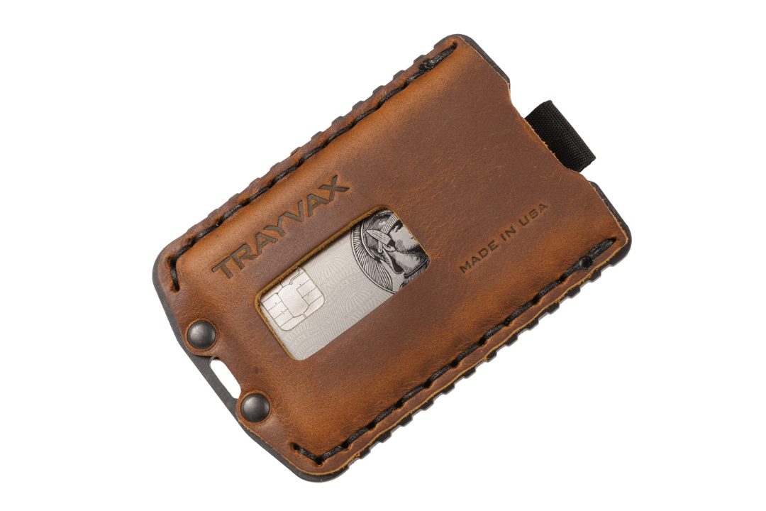 Trayvax Enterprises Wallet Ascent UL - Black Tobacco Brown