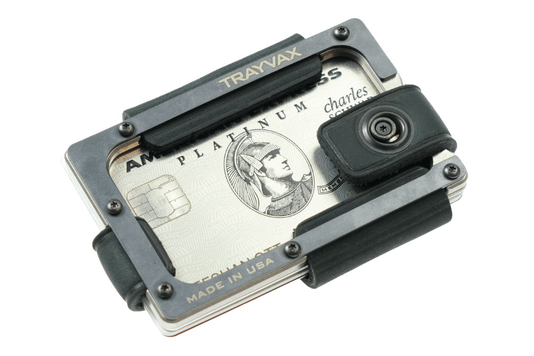 Trayvax Enterprises Wallet Contour Lite Wallet - Ti Stealth Black