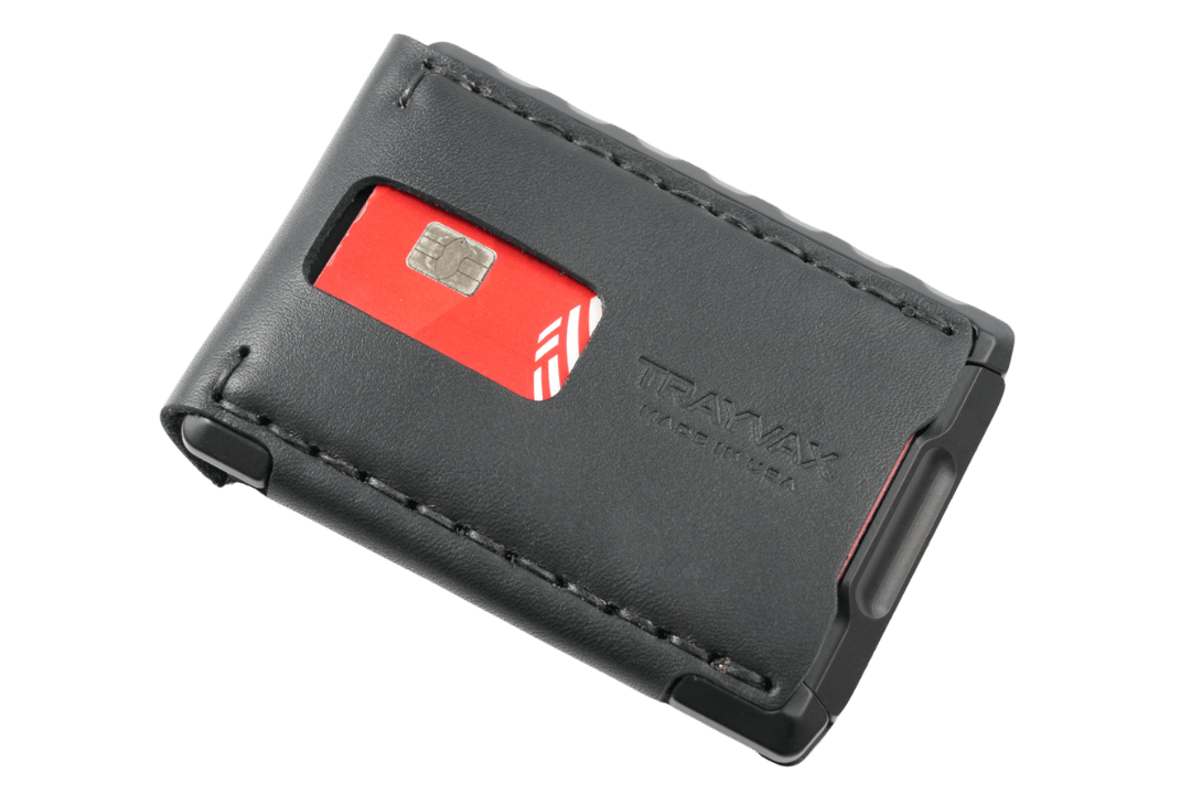 Trayvax Enterprises Wallet Venture Billfold - Black Ano / Nightfall Black