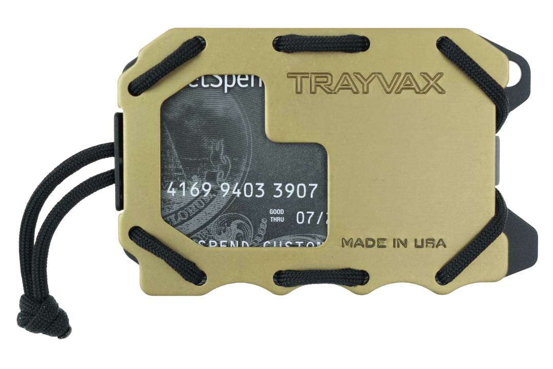 Trayvax Wallet Original 2.0 Wallet - Old Gold